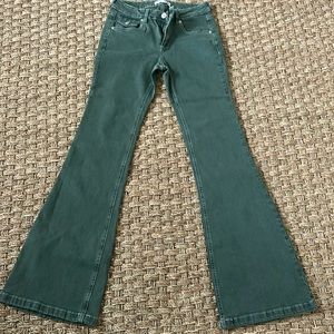Garage Low rise flare jeans